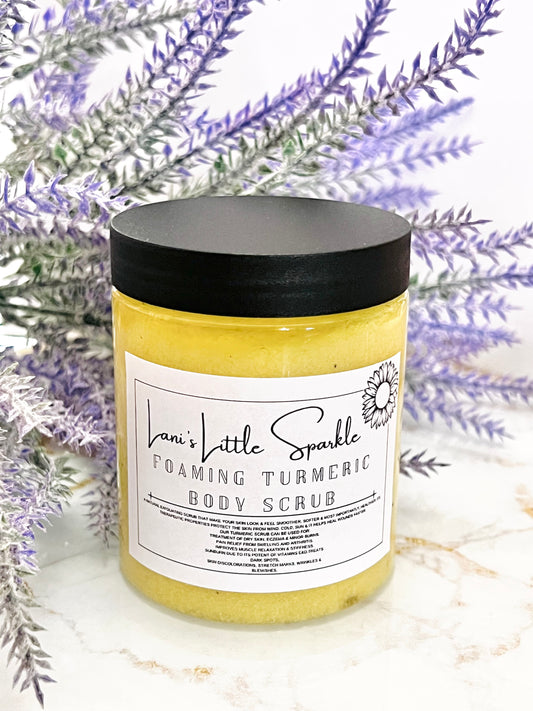 Foaming Turmeric Body Scrub